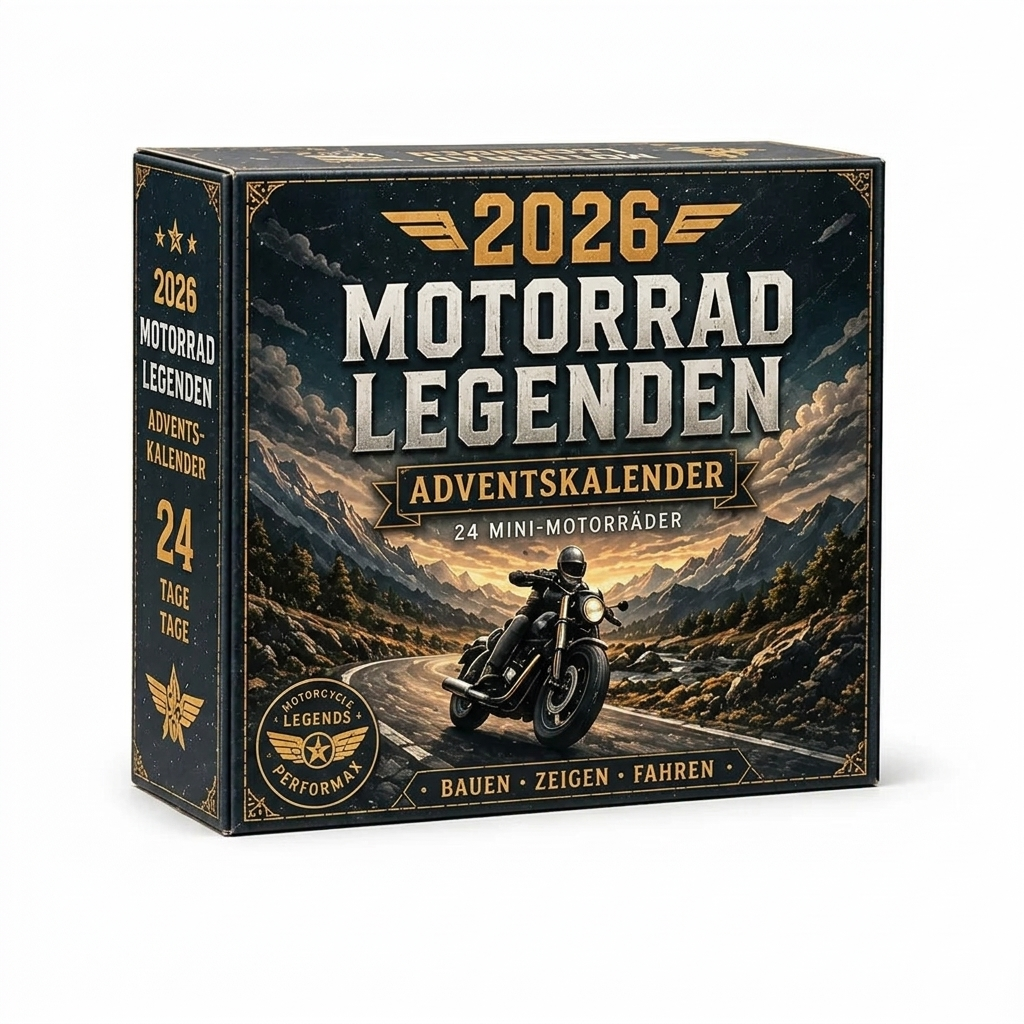 Adventskalender mit 24 Sammelfahrzeugen in 10 Themen