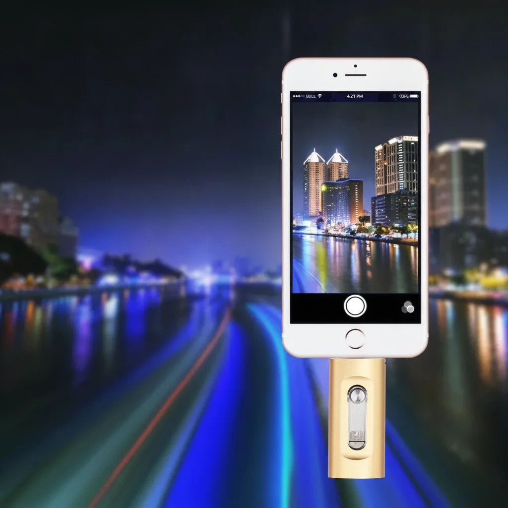 FlashLink – 3-in-1 USB-Stick für iPhone, Android & PC