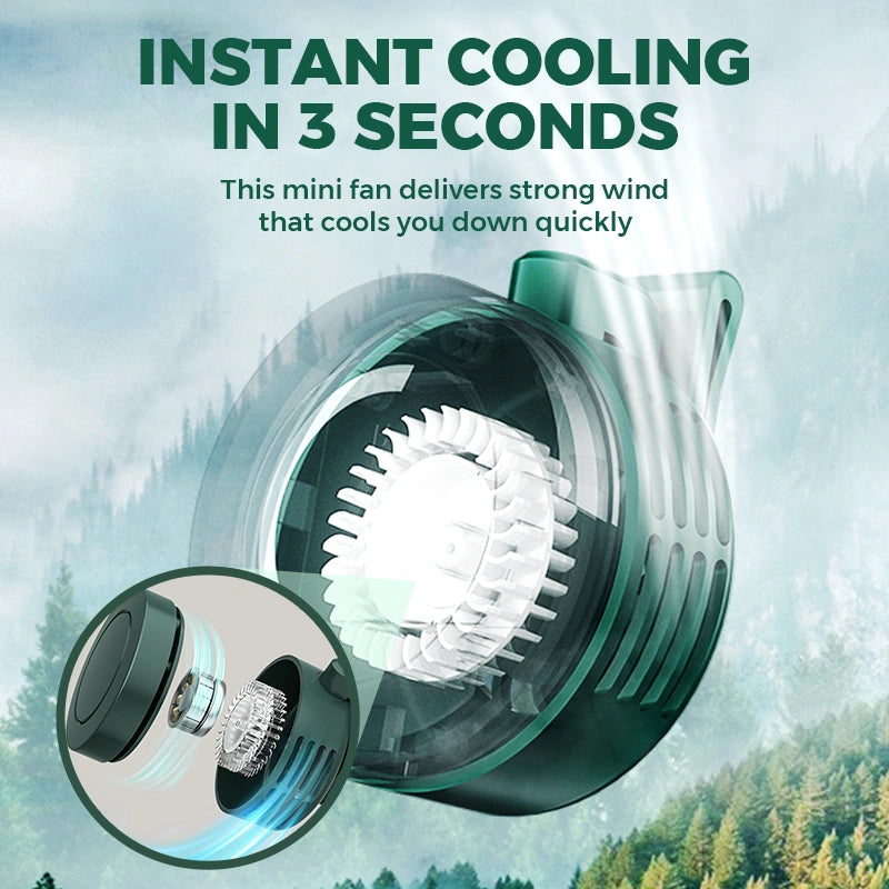 Clipora - Mini-Ventilator mit Clip für Arbeitsplatz und unterwegs
