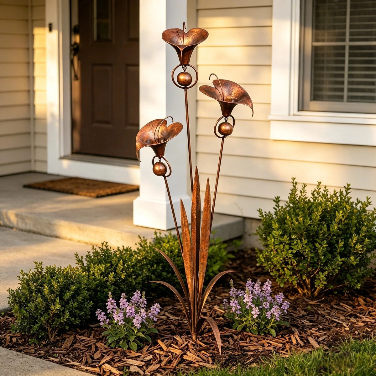 Bellisom - Gartenstecker mit Calla-Lilien und hängenden Glocken