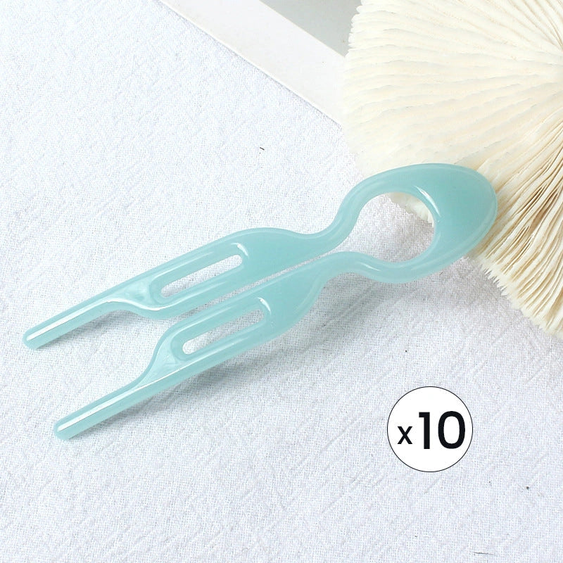 5+5 Gratis | Holden - Haarklammer aus Kunststoff für Hochsteckfrisuren und Haarstylings