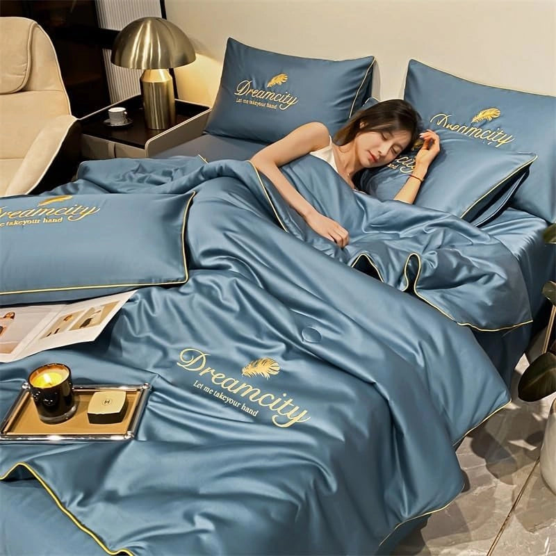 Silkcover - Sommerdecke mit Ice-Silk-Oberfläche und Polyesterfüllung