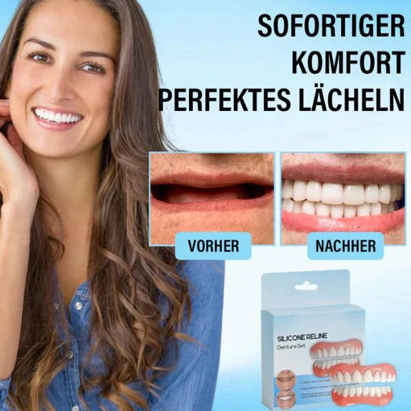 1+1 Gratis | Grip - Zahnprothesen-Set aus Silikon