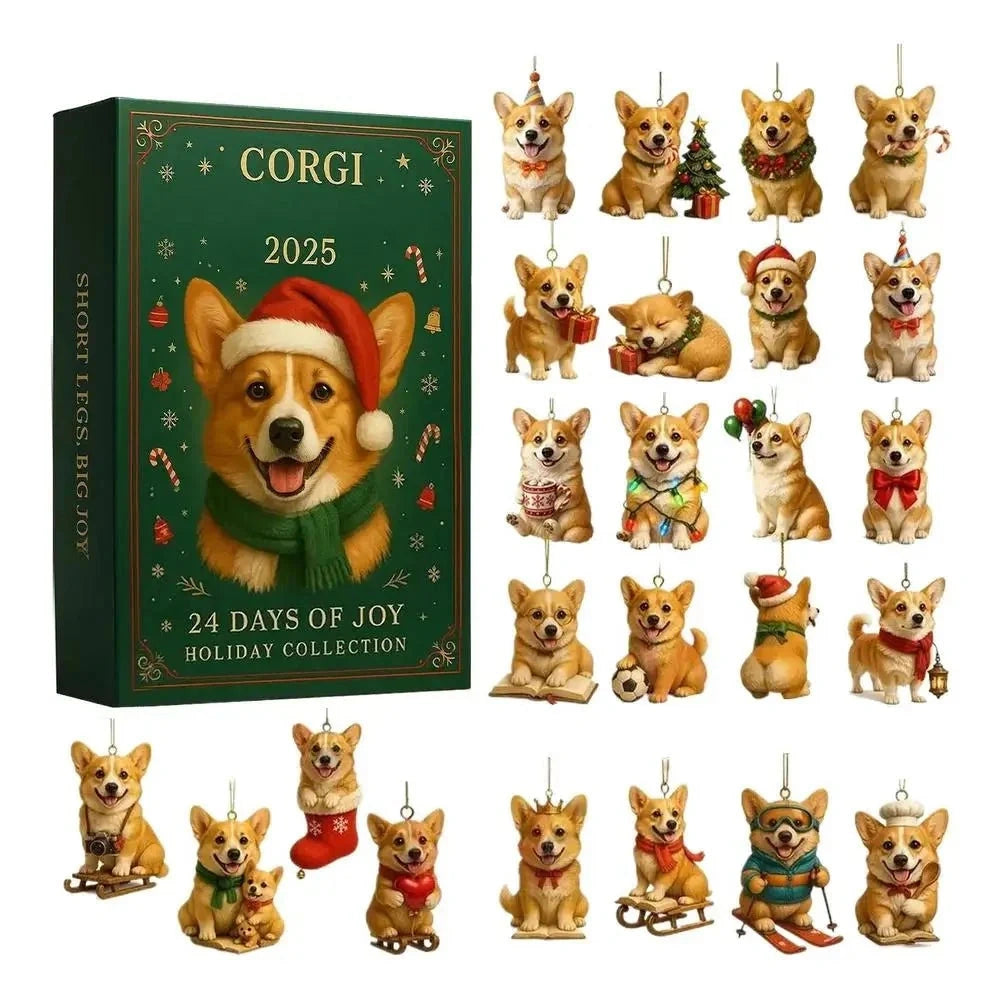 Pupvent - Hunde-Adventskalender mit 24 befüllbaren Fächern