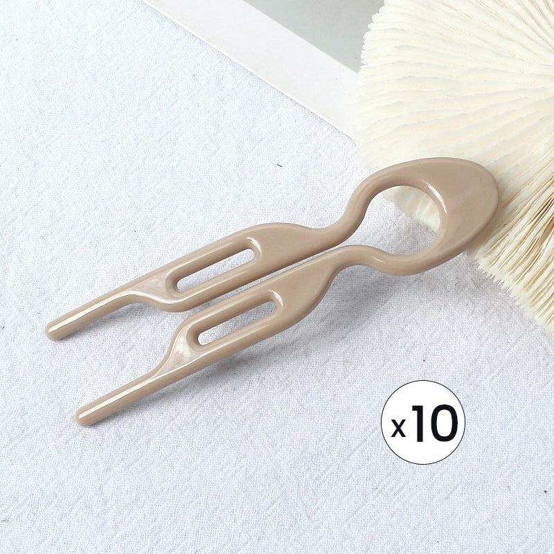 5+5 Gratis | Holden - Haarklammer aus Kunststoff für Hochsteckfrisuren und Haarstylings