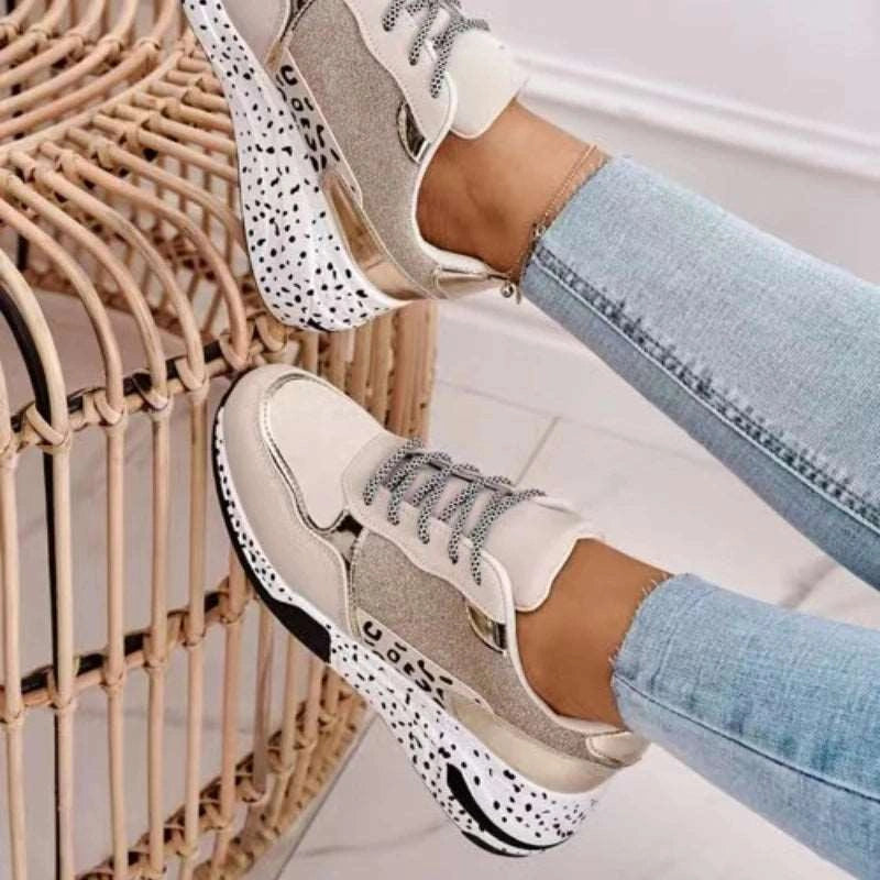 Gilded - Damen-Sneaker für Alltag und Freizeit mit Gummisohle