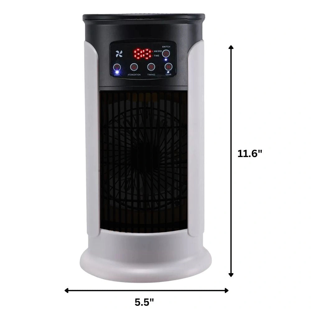 Breezora - 5-in-1-Luftkühler mit Fernbedienung für Innenräume