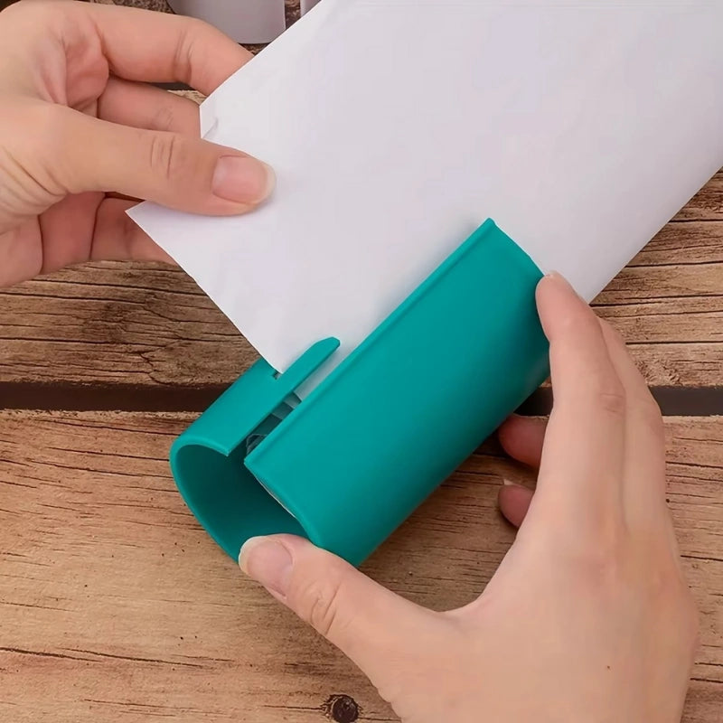 Rollix - Geschenkpapier-Schneider für Papierrollen mit geschützter Klinge