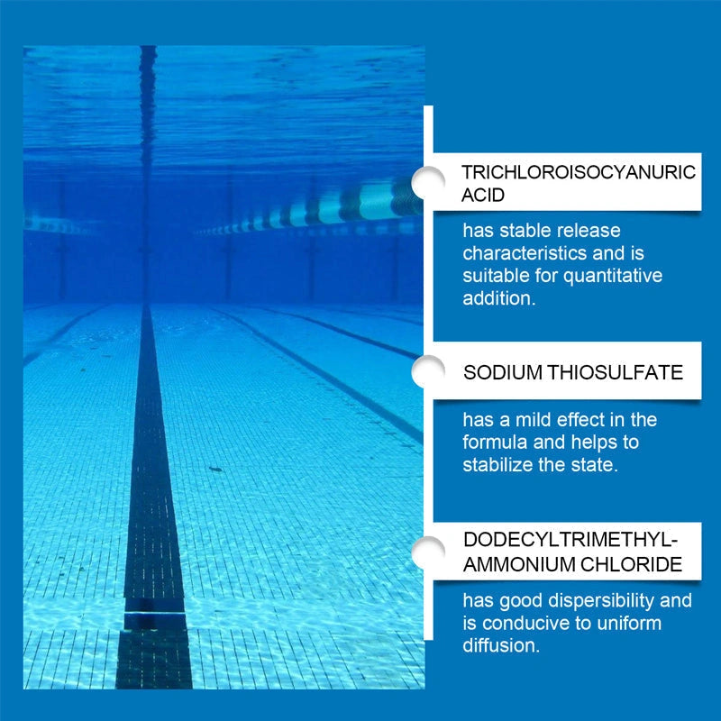 Chloriva - Poolwasserpflege mit Trichlorisocyanursäure und weiteren Inhaltsstoffen