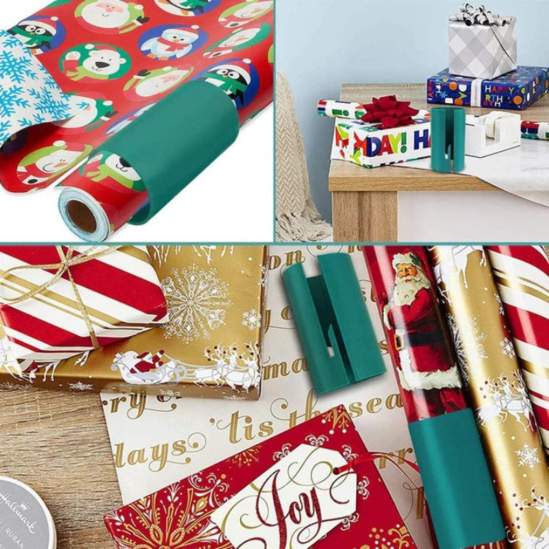 Rollix - Geschenkpapier-Schneider für Papierrollen mit geschützter Klinge