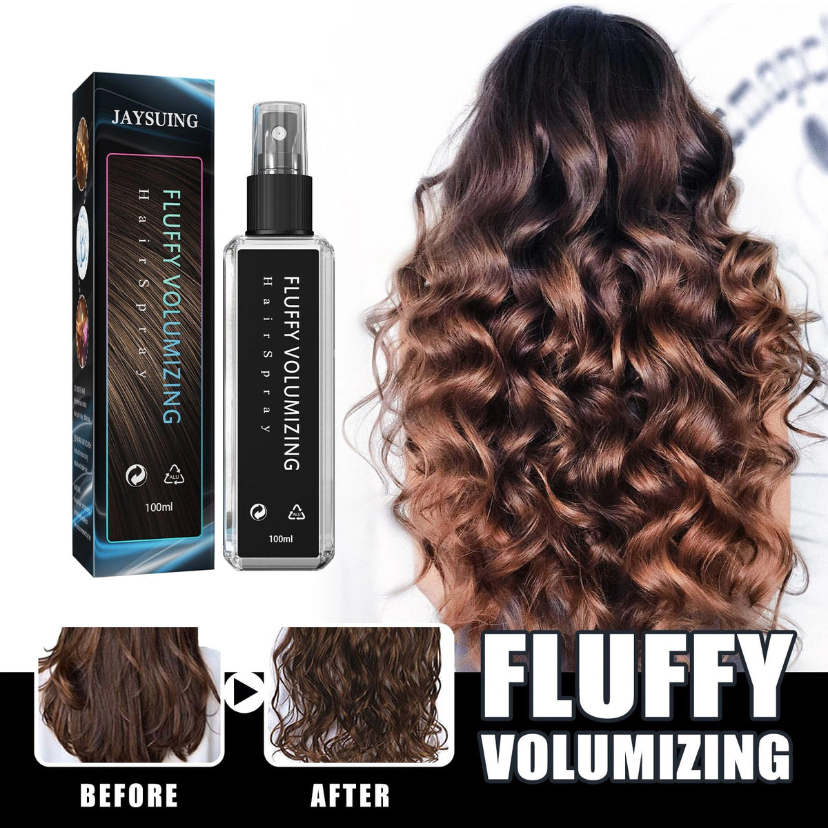 1+1 Gratis | Thicken - Haarspray für mehr Volumen mit pflanzlichen Proteinen