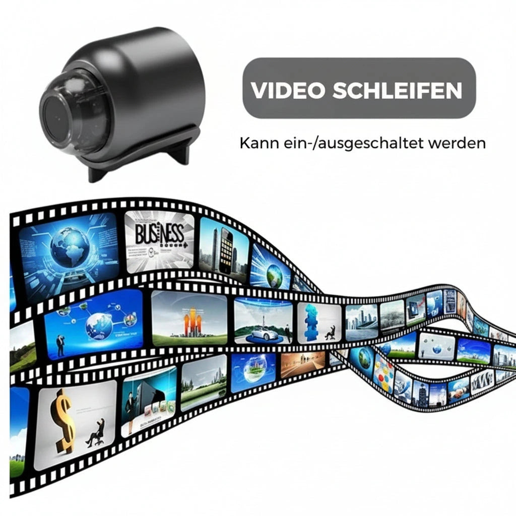 Vision - Mini-WLAN-Kamera für Innenbereiche mit 1080p