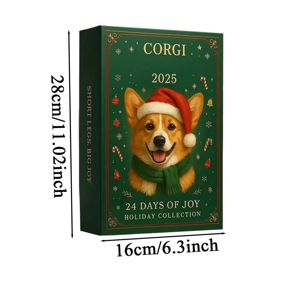 Pupvent - Hunde-Adventskalender mit 24 befüllbaren Fächern