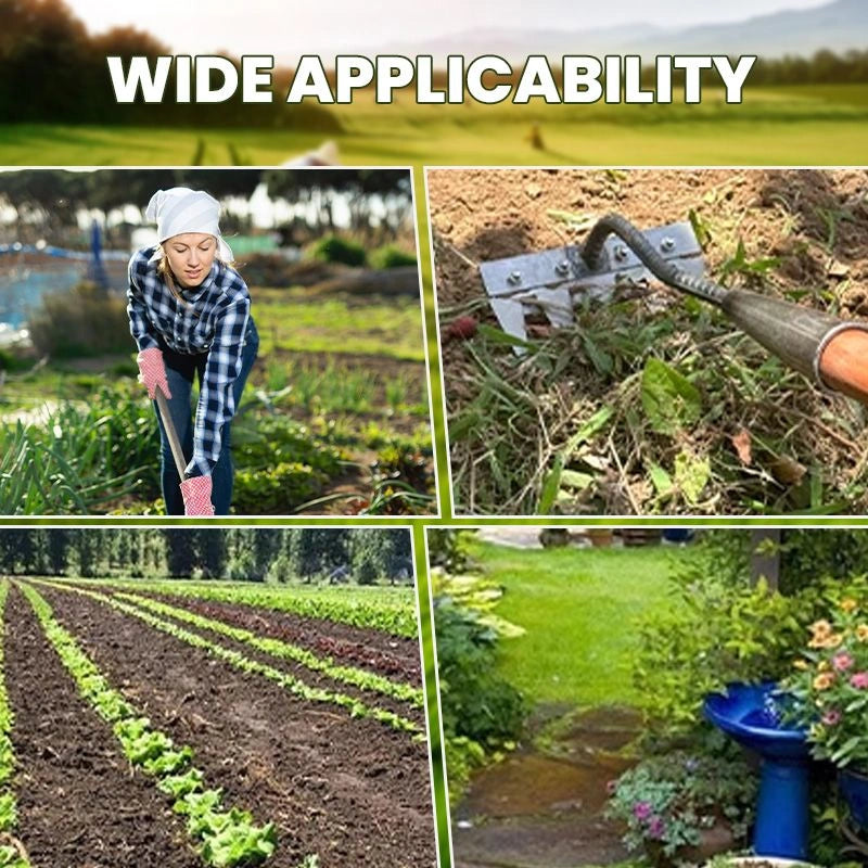 Cultrex - Gartenharke aus Carbonstahl für verschiedene Gartenarbeiten