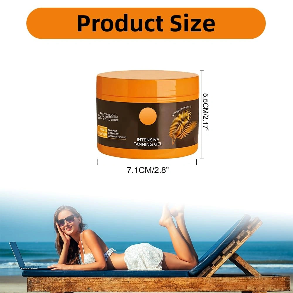 1+1 Gratis | Soliva - Tanning-Gel mit Karotten Oliven- und Walnussöl