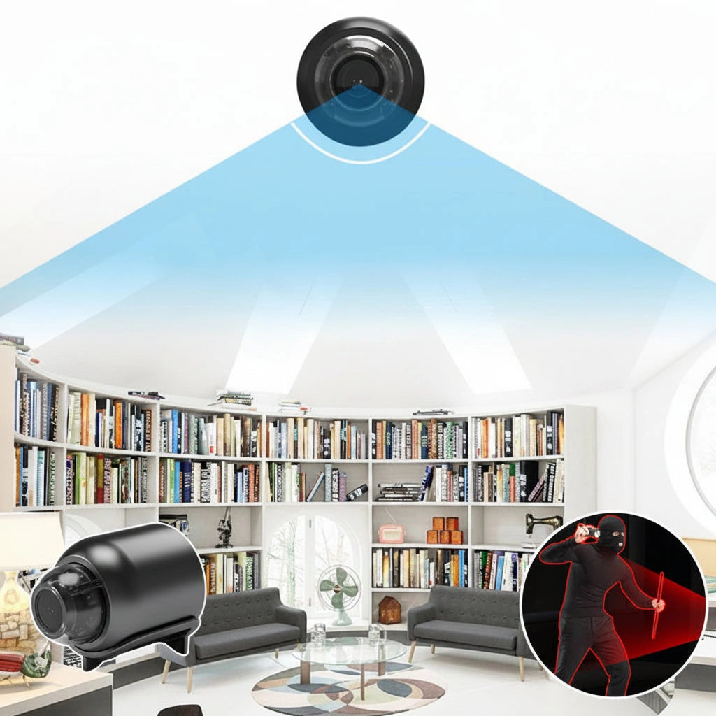 Vision - Mini-WLAN-Kamera für Innenbereiche mit 1080p