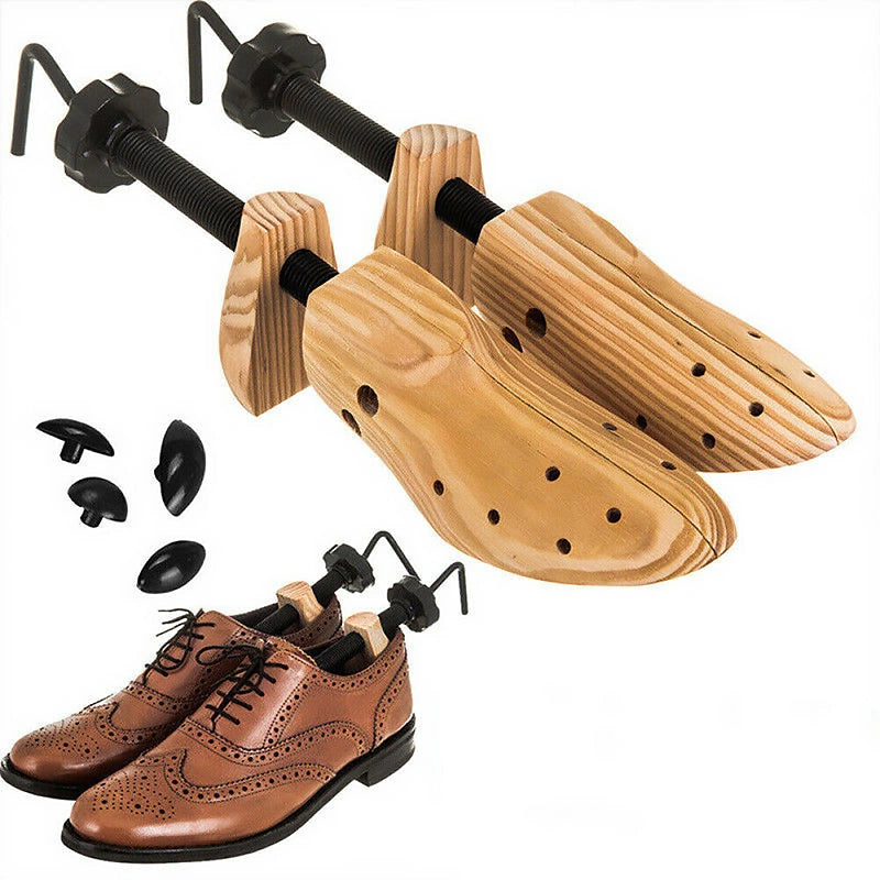 Shoeva - Verstellbarer Schuhspanner aus Holz für Damen und Herren