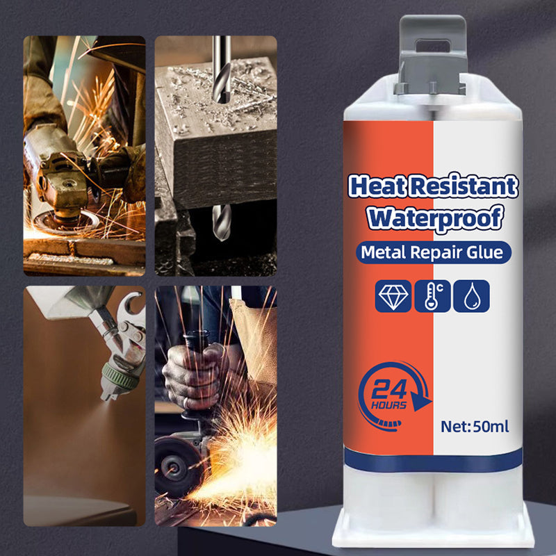 1+1 Gratis | Grip - Metallreparaturkleber für Stahl und Aluminium