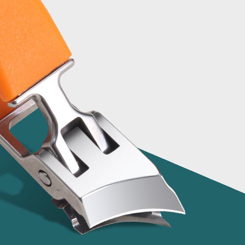 Trim - Nagelschere mit schräger Klinge und Anti Splash Design