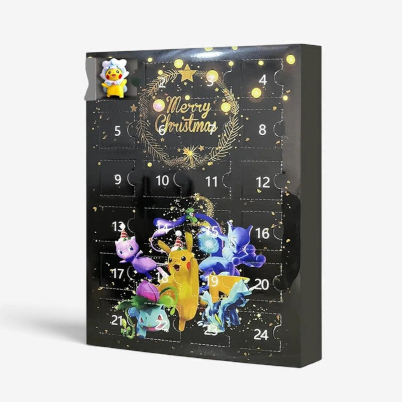 SantaSculpt - Adventskalender mit 24 3D-Figuren für Weihnachten