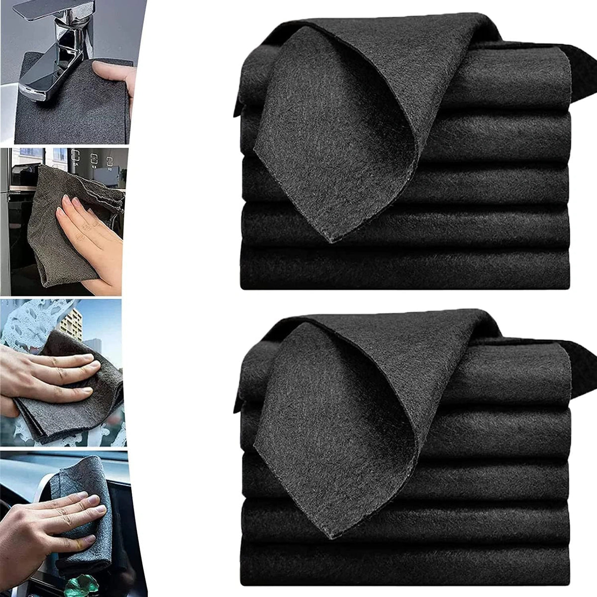 Wipe - Mikrofasertuch für Glas, Spiegel und Haushaltsflächen