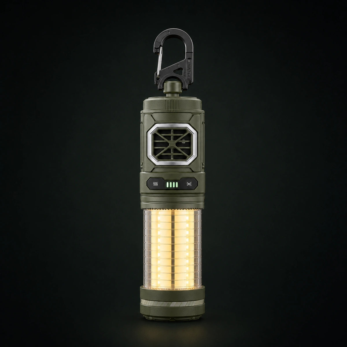 Campora - 2-in-1-Mückenabwehrgerät mit LED-Licht für Outdoor und Camping