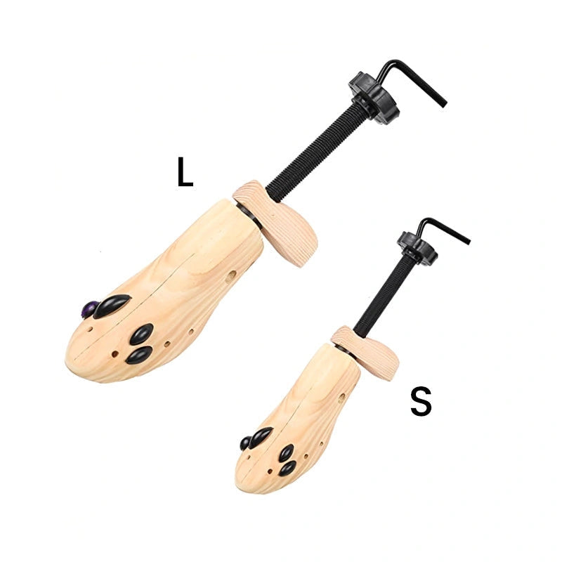 Shoeva - Verstellbarer Schuhspanner aus Holz für Damen und Herren